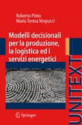 Cover: Modelli decisionali per la produzione, la logistica ed i servizi energetici - Springer