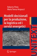 Cover: Modelli decisionali per la produzione, la logistica ed i servizi energetici - Springer