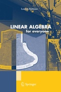 Cover: Linear Algebra for Everyone - Springer