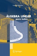 Cover: &Aacute;lgebra Linear - Springer