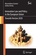 Cover: Innovation Law and Policy in the European Union - Springer