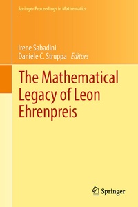 Abbildung von: The Mathematical Legacy of Leon Ehrenpreis - Springer