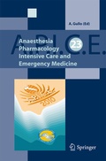 Cover: Anaesthesia, Pharmacology, Intensive Care and Emergency A.P.I.C.E. - Springer