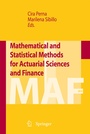 Cover: Mathematical and Statistical Methods for Actuarial Sciences and Finance - Springer