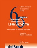 Cover: Leading processes to lead companies: Lean Six Sigma - Springer