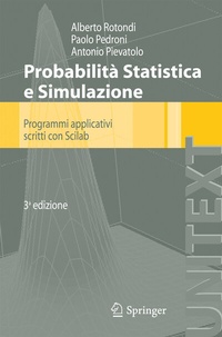 Enlarge image Cover: Probabilità Statistica e Simulazione - Springer