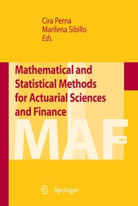 Enlarge image Cover: Mathematical and Statistical Methods for Actuarial Sciences and Finance - Springer
