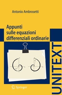 Abbildung von: Appunti sulle equazioni differenziali ordinarie - Springer