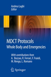 Enlarge image Cover: MDCT Protocols - Springer