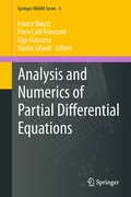 Cover: Analysis and Numerics of Partial Differential Equations - Springer
