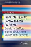 Cover: From Total Quality Control to Lean Six Sigma - Springer