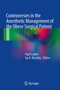 Abbildung von: Controversies in the Anesthetic Management of the Obese Surgical Patient - Springer