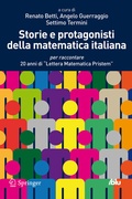 Cover: Storie e protagonisti della matematica italiana - Springer
