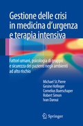 Cover: Gestione delle crisi in medicina d'urgenza e terapia intensiva - Springer