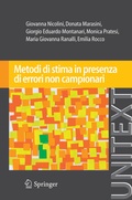 Cover: Metodi di stima in presenza di errori non campionari - Springer