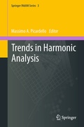 Cover: Trends in Harmonic Analysis - Springer
