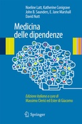 Cover: Medicina delle dipendenze - Springer