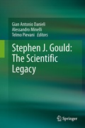 Cover: Stephen J. Gould: The Scientific Legacy - Springer