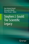 Cover: Stephen J. Gould: The Scientific Legacy - Springer