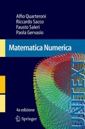 Cover: Matematica Numerica - Springer