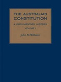 Cover: The Australian Constitution - Melbourne University Press