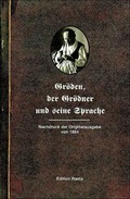 Cover: Gr&ouml;den, der Gr&ouml;dner und seine Sprache - Edition Raetia