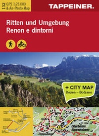 Abbildung von: Wanderkarte Ritten und Umgebung - Athesia-Tappeiner Verlag