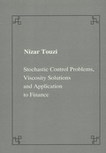 Cover: Stochastic control problems, viscosity solutions and application to finance - Scuola Normale Superiore