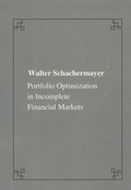Cover: Portfolio optimizations in incomplete financial markets - Scuola Normale Superiore