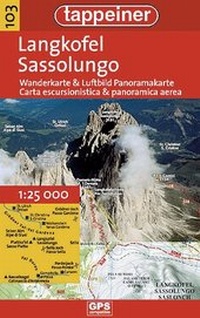 Abbildung von: Wanderkarte Langkofel - Athesia-Tappeiner Verlag