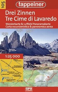 Abbildung von: Wanderkarte Drei Zinnen - Athesia-Tappeiner Verlag