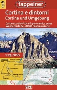 Abbildung von: Wanderkarte Cortina und Umgebung - Athesia-Tappeiner Verlag