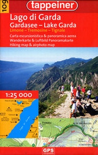 Abbildung von: Wanderkarte Gardasee Limone / Tremosine /Tignale - Athesia-Tappeiner Verlag