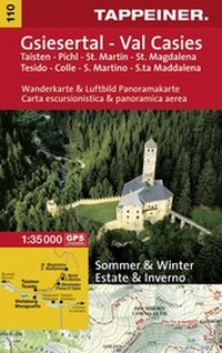 Abbildung von: Wanderkarte Gsieser-Tal - Athesia-Tappeiner Verlag