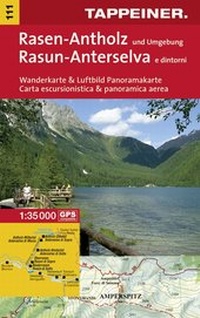 Abbildung von: Wanderkarte Rasen Antholz und Umgebung - Athesia-Tappeiner Verlag