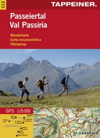 Abbildung von: Wanderkarte Passeier - Athesia-Tappeiner Verlag
