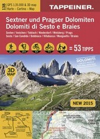 Abbildung von: 3D-Wanderkarte Sextner und Pragser Dolomiten - Athesia-Tappeiner Verlag