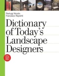 Cover: Dictionary of Today's Landscape Designers - Skira