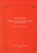 Cover: Principal G-bundles and abelian varieties: the Hitchin system - Scuola Normale Superiore