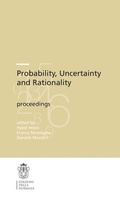 Cover: Probability, Uncertainty and Rationality - Scuola Normale Superiore