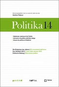 Cover: Politika 14 - Edition Raetia