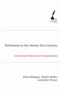 Cover: Parliament in the Twenty First Century - Melbourne University Press