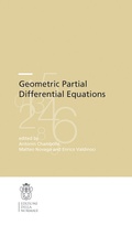 Cover: Geometric Partial Differential Equations - Edizioni Della Normale