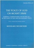 Cover: The Voice of God on Mount Sinai - Pontificio Istituto Biblico