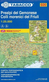 Abbildung von: Prealpi Carniche e Giulie del Gemonese - Tabacco
