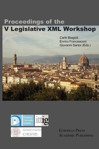 Abbildung von: Proceedings of the V Legislative XML Workshop - European Press Academic Publishing