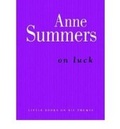 Cover: On Luck - Melbourne University Press