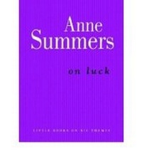 Enlarge image Cover: On Luck - Melbourne University Press