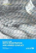 Cover: Birth Registration and Armed Conflict - UNICEF Innocenti Research Centre