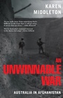 Cover: An Unwinnable War - Melbourne University Press
